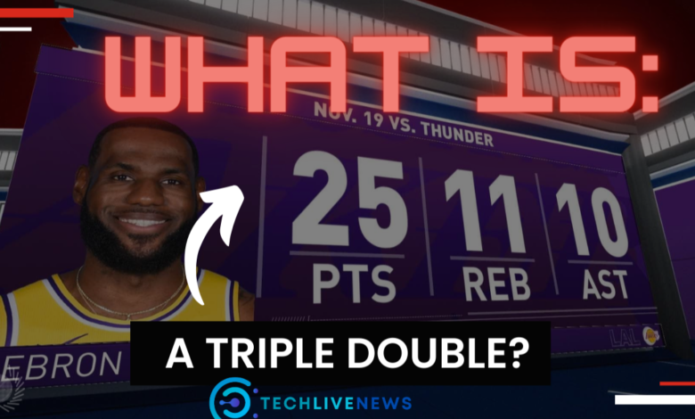 what is a double double in basketball