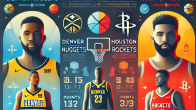 denver nuggets vs houston rockets match player stats