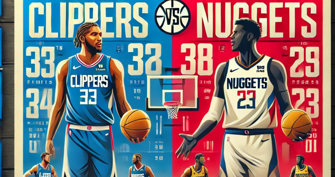 denver nuggets vs clippers match player stats