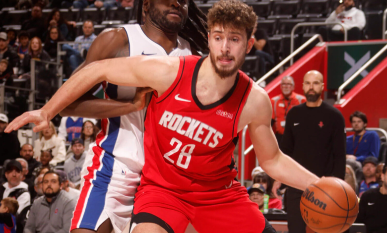 detroit pistons vs houston rockets match player stats