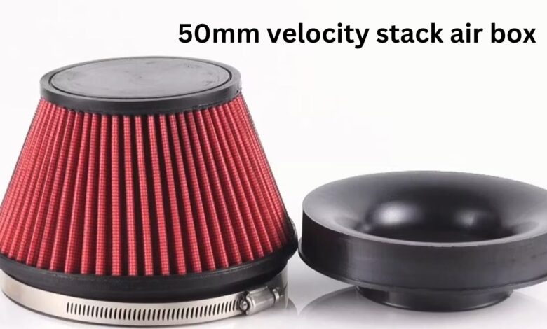 50mm velocity stack air box
